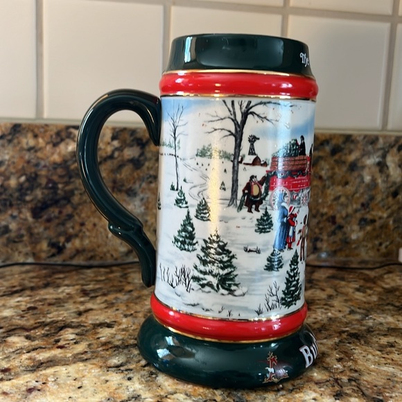 1991 BUDWEISER THE SEASONS BEST HOLIDAY STEIN CS133 by Budweiser - Picture 2 of 6